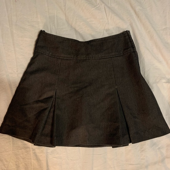 GIRLS CAMBRIGE UNIFORMS GREY SHORT SKIRT - Picture 1 of 4